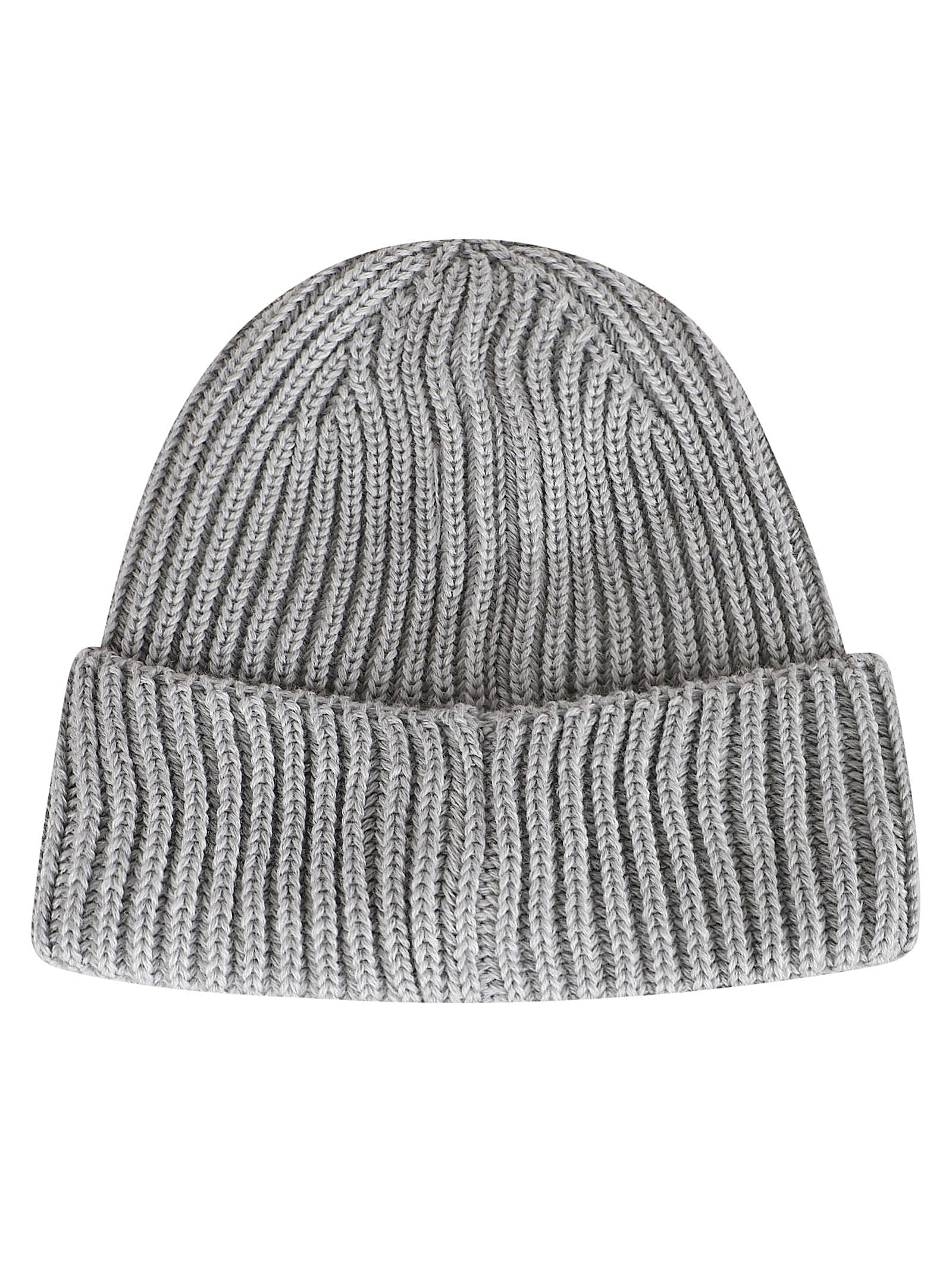Ribbed Knit Hat with Iconic Lenses by C.P. Company