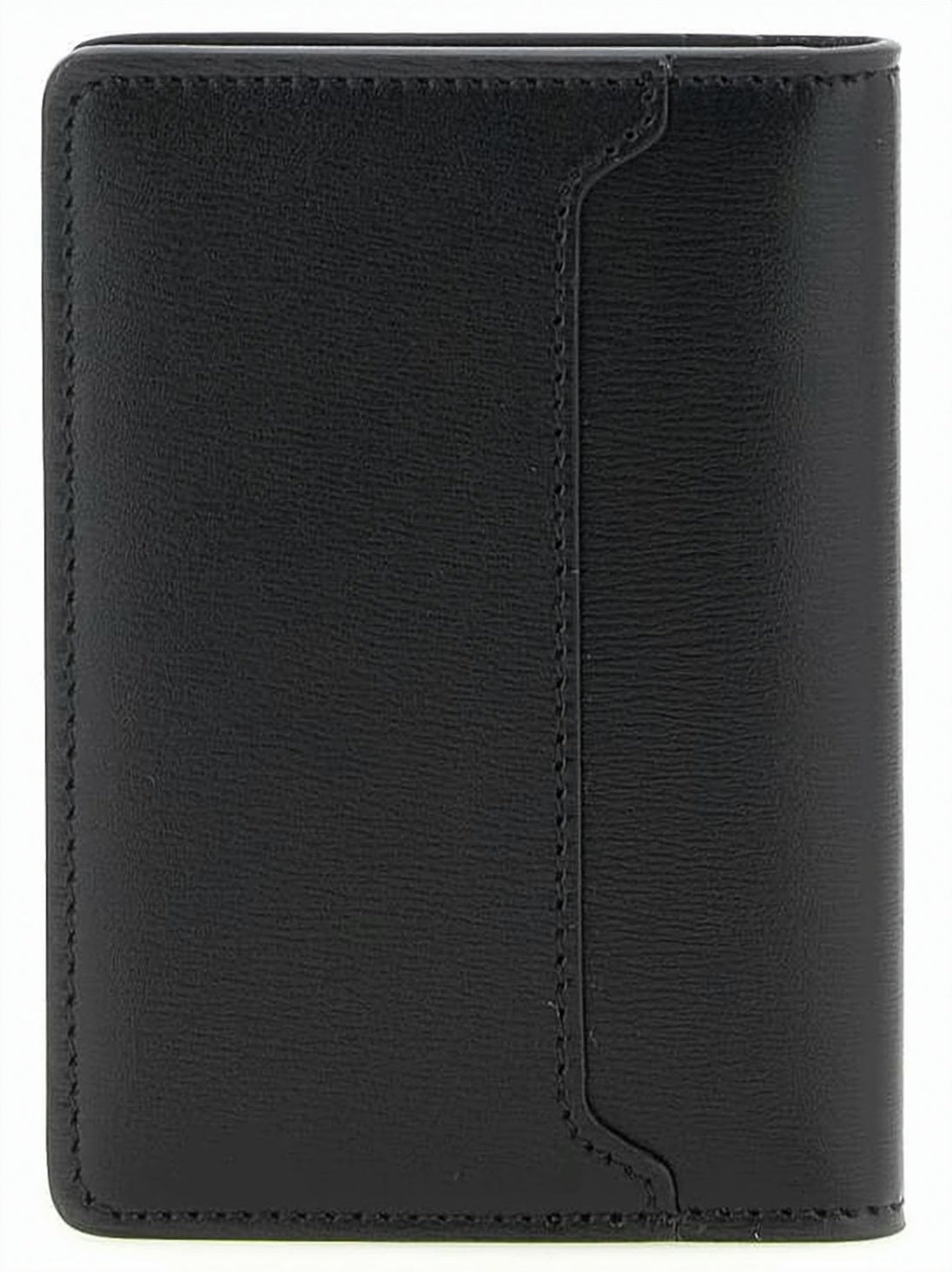 Black Cowhide Leather Wallet