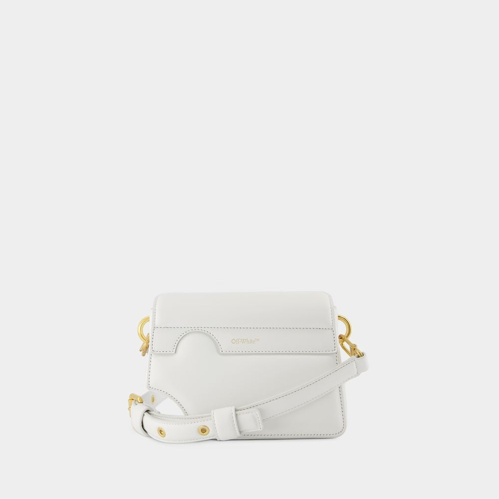 Burrow 22 Crossbody - White - Leather