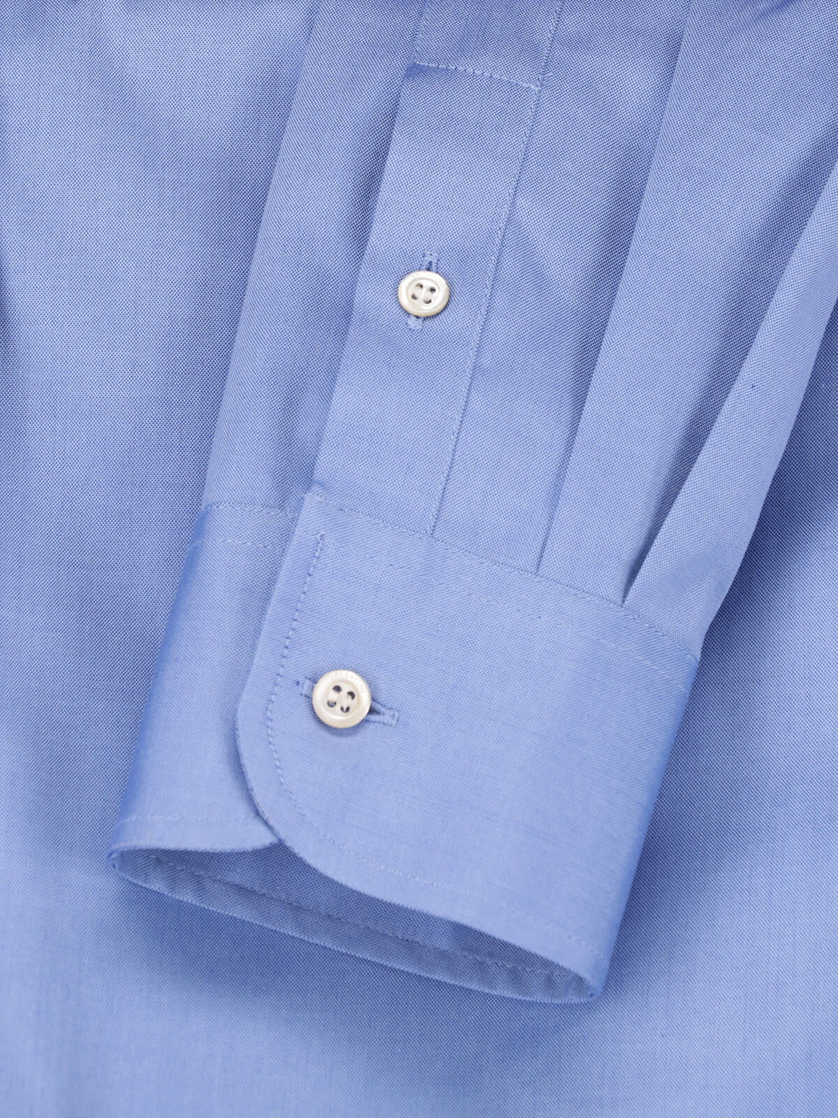 Blue VGold Tailored Cotton Shirt