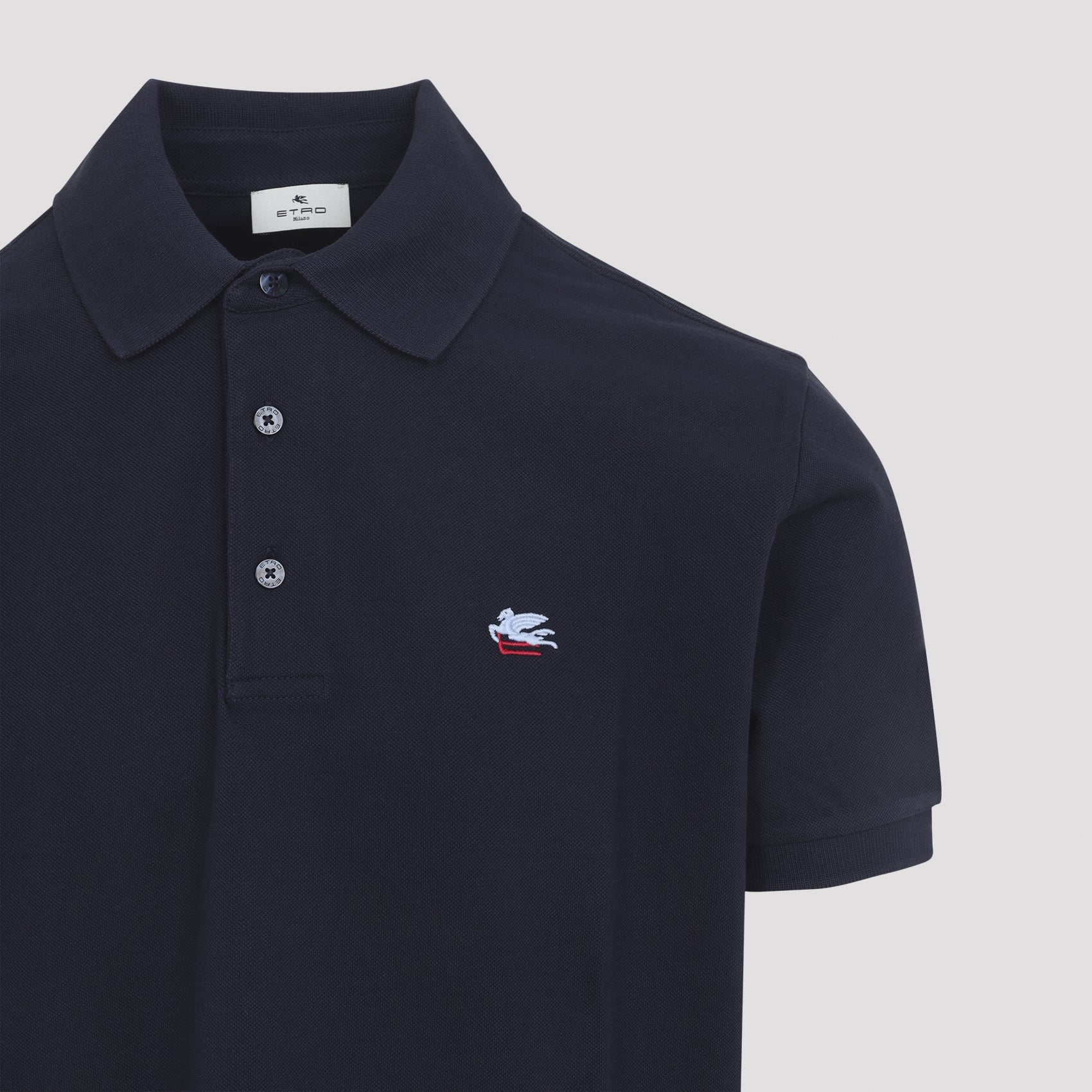 Classic Polo Shirt With Structured Collar