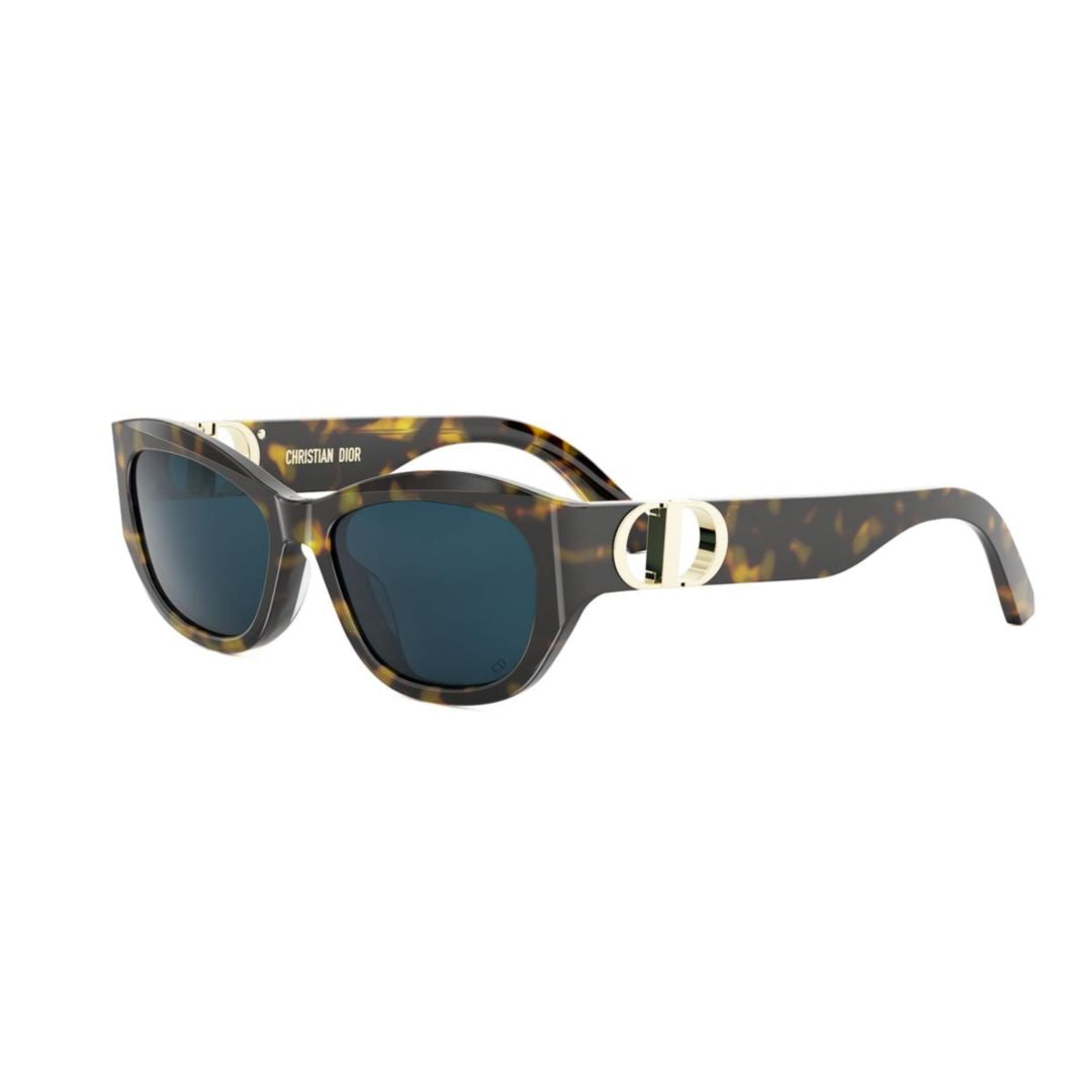 30montaigne B5u Bold Cat-Eye Frame Tortoiseshell Sunglasses