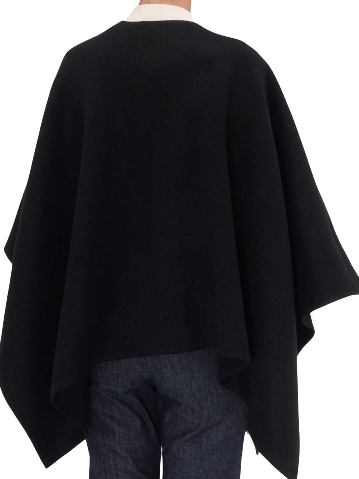 Structured Cape with Asymmetrical Hem