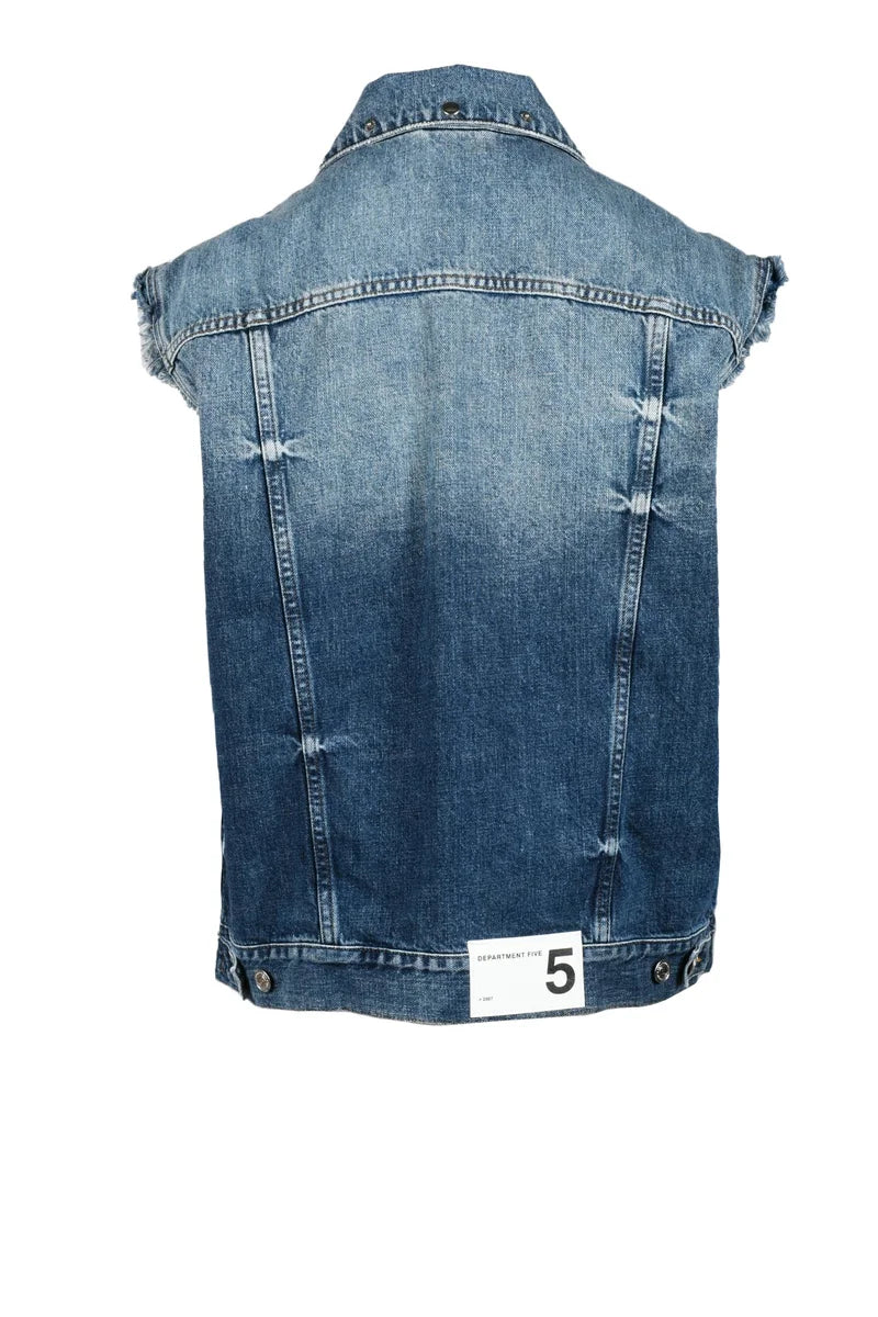 Denim Vest - Blue