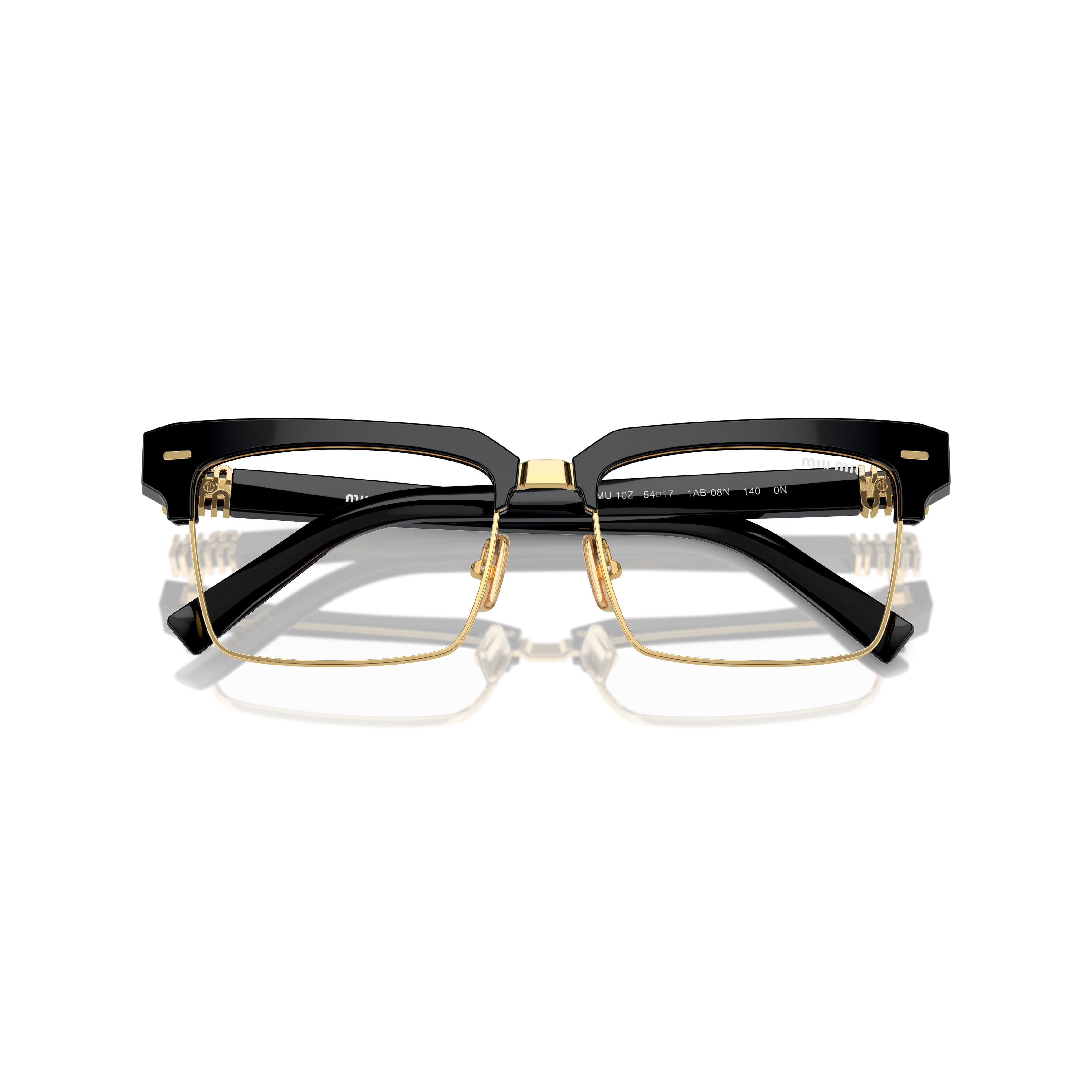 0mu 10zs Square Frame Eyeglasses