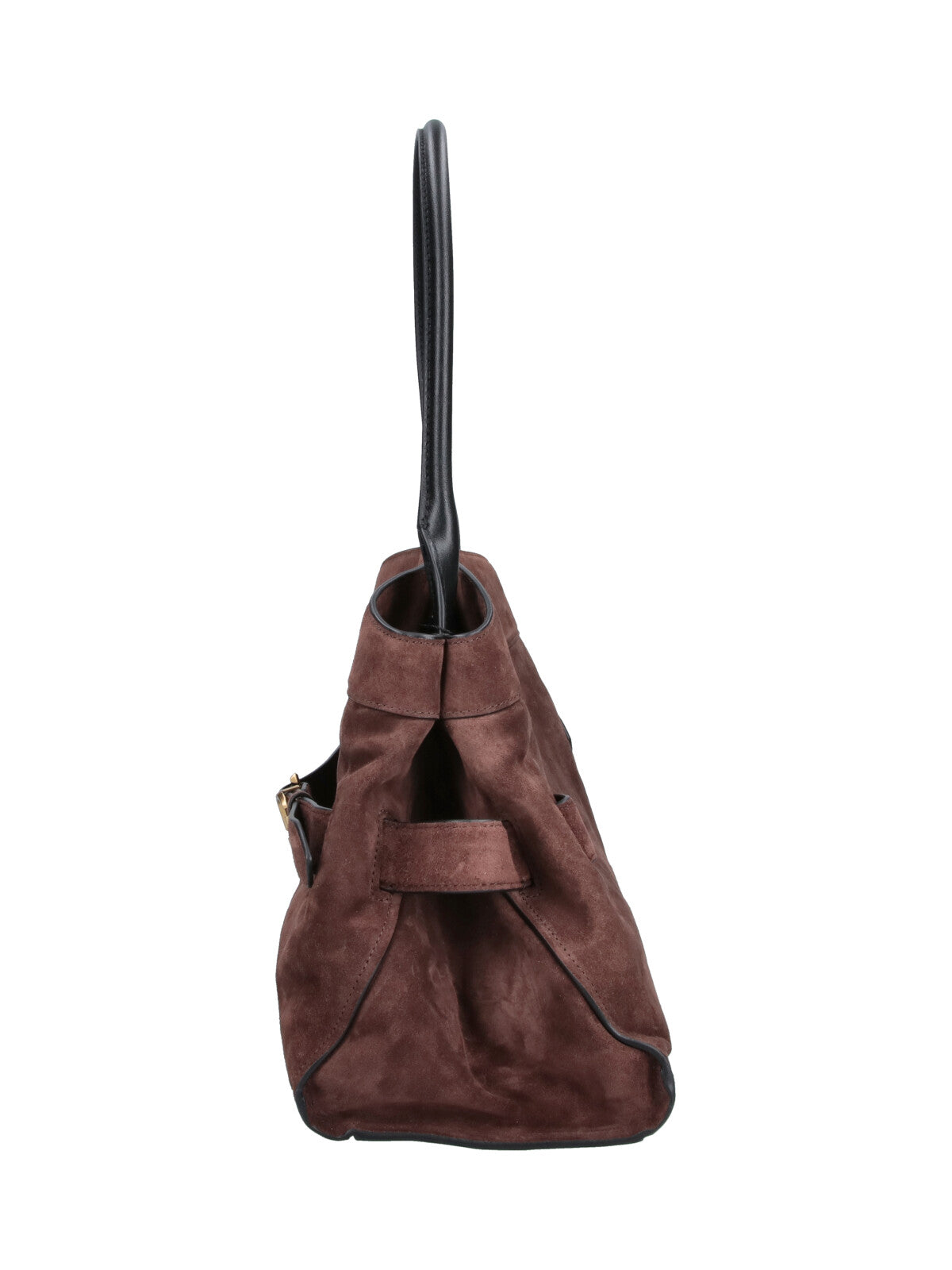 Brown The Dakota Suede Shoulder Bag
