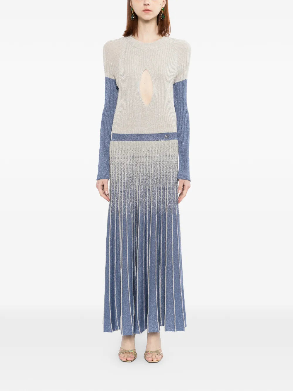 Degrade Knitwear Dress