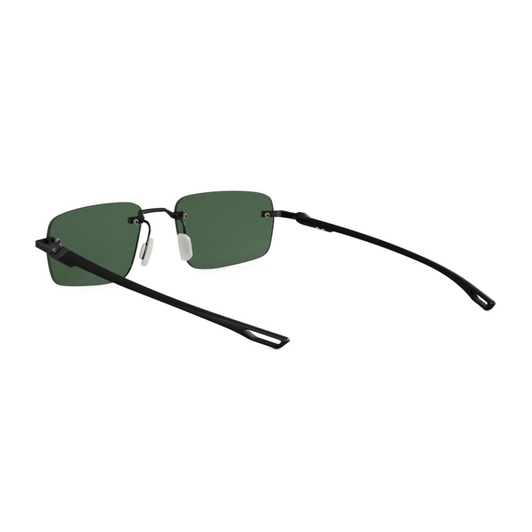 Th40036u Rimless Rectangular Sunglasses