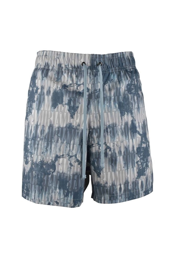 Amiri Swim Shorts With Blue Print