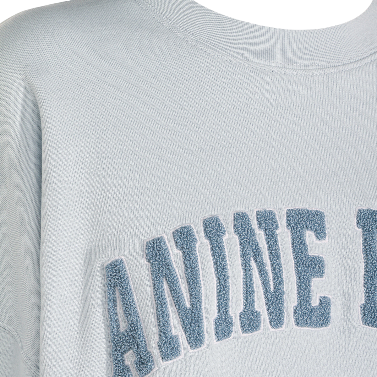 Light Blue Relaxed Fit Sweatshirt