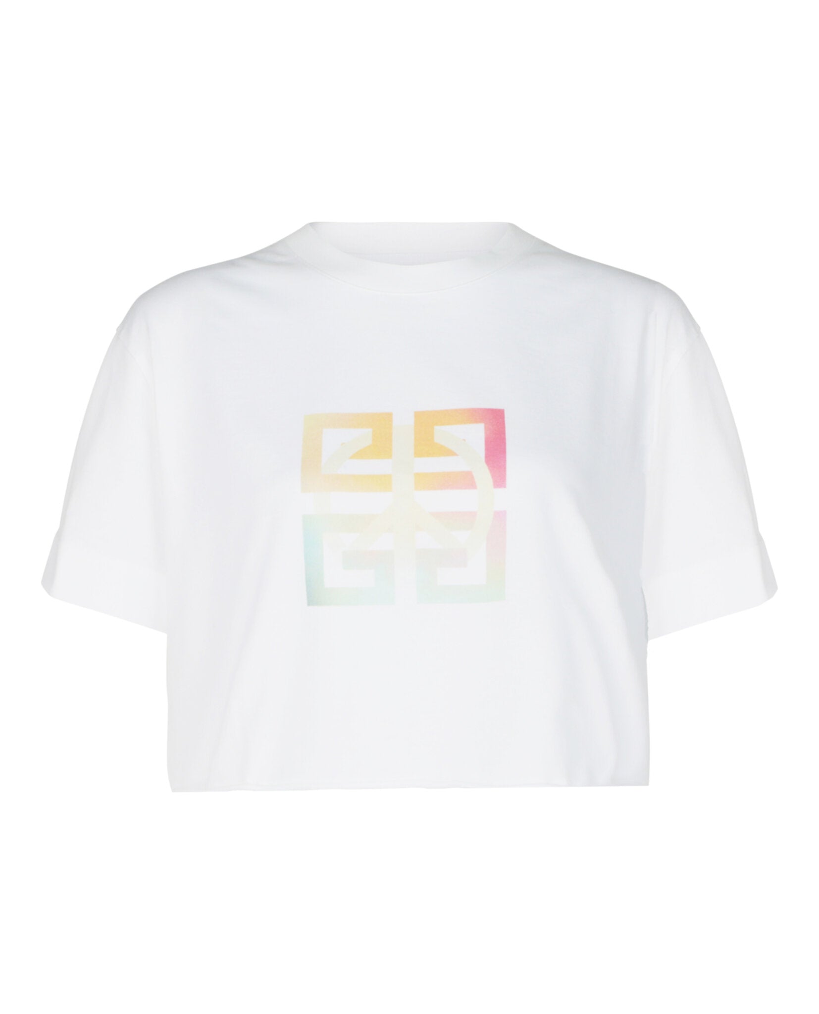4g Peace Logo Crop Top