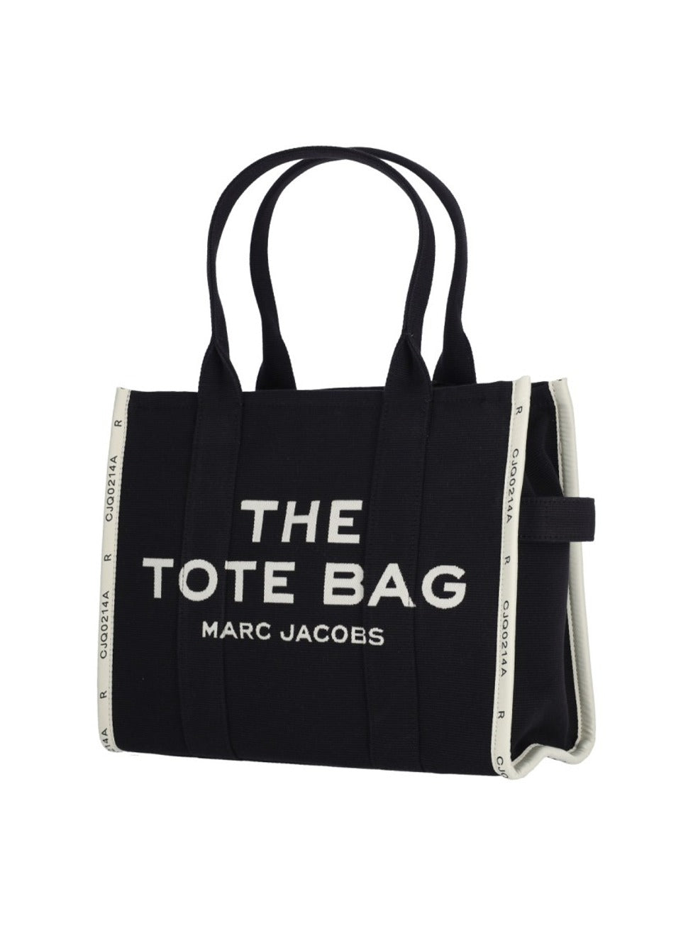 Large Tote Bag "The Jacquard Tote" – Black
