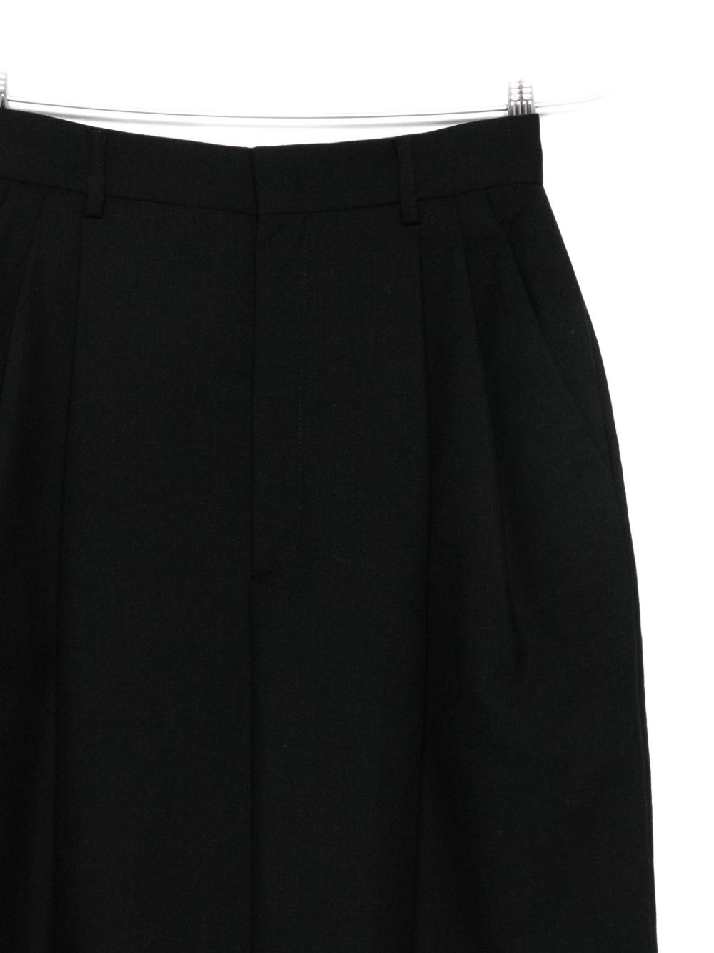 Pleated Black Trousers