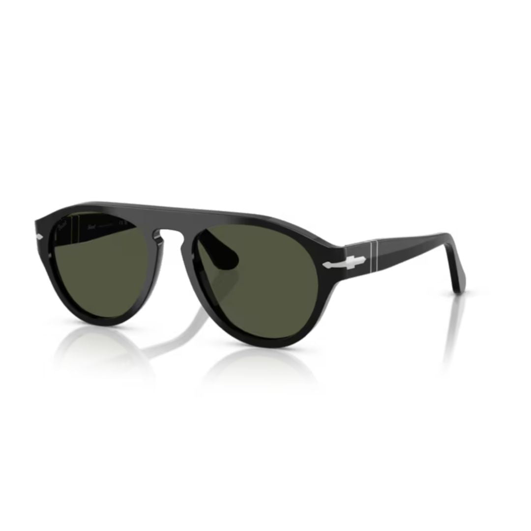 0po3370s Classic Aviator Sunglasses with Sturdy Acetate Frame