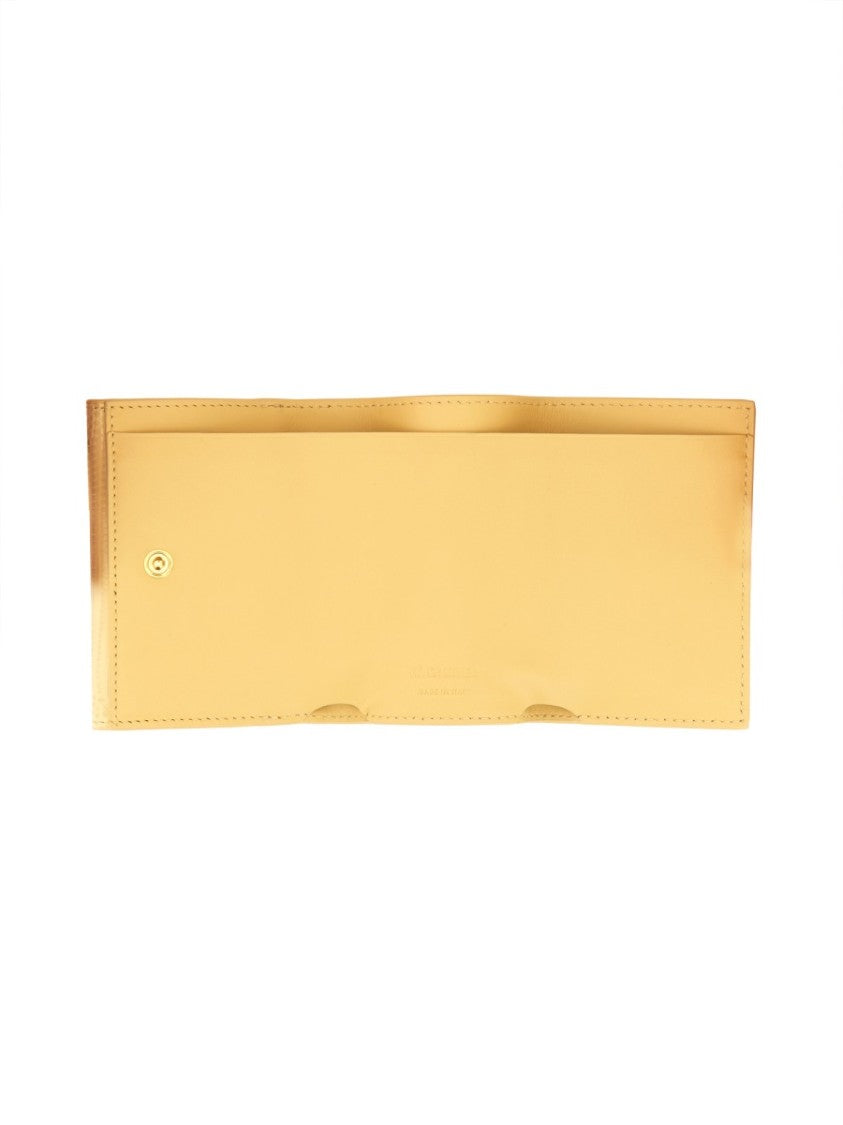 "Baby" Textured Leather Wallet