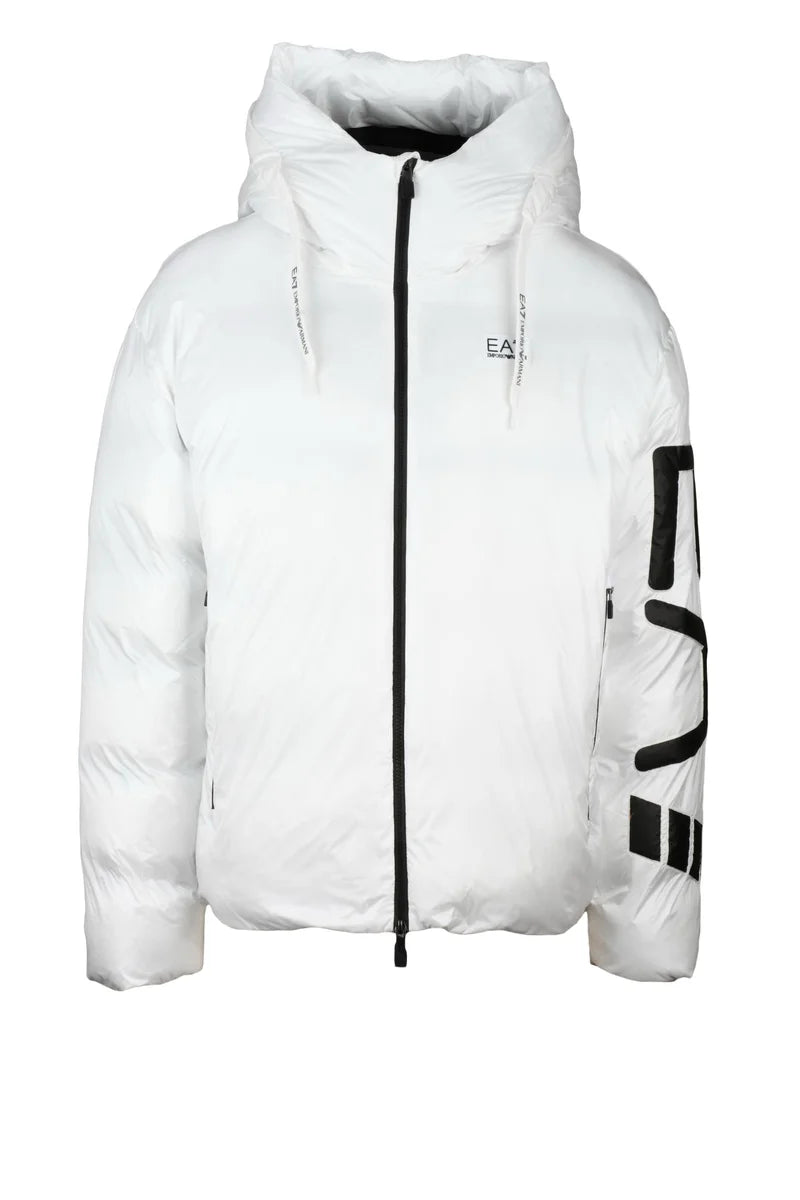 Padded Down Jacket - White