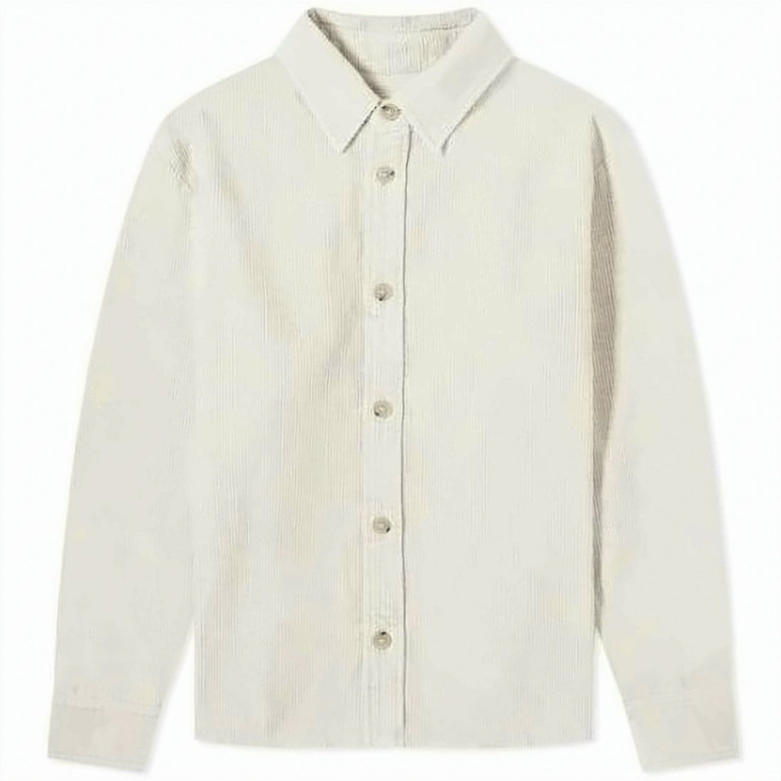 Long-Sleeve Casual Shirt with Classic Collar
