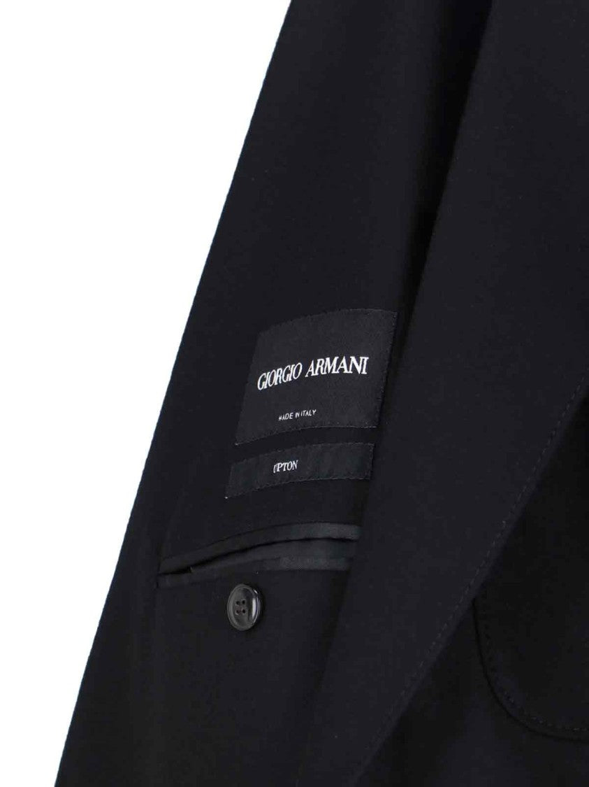Structured Black Jacket With Minimalist Design