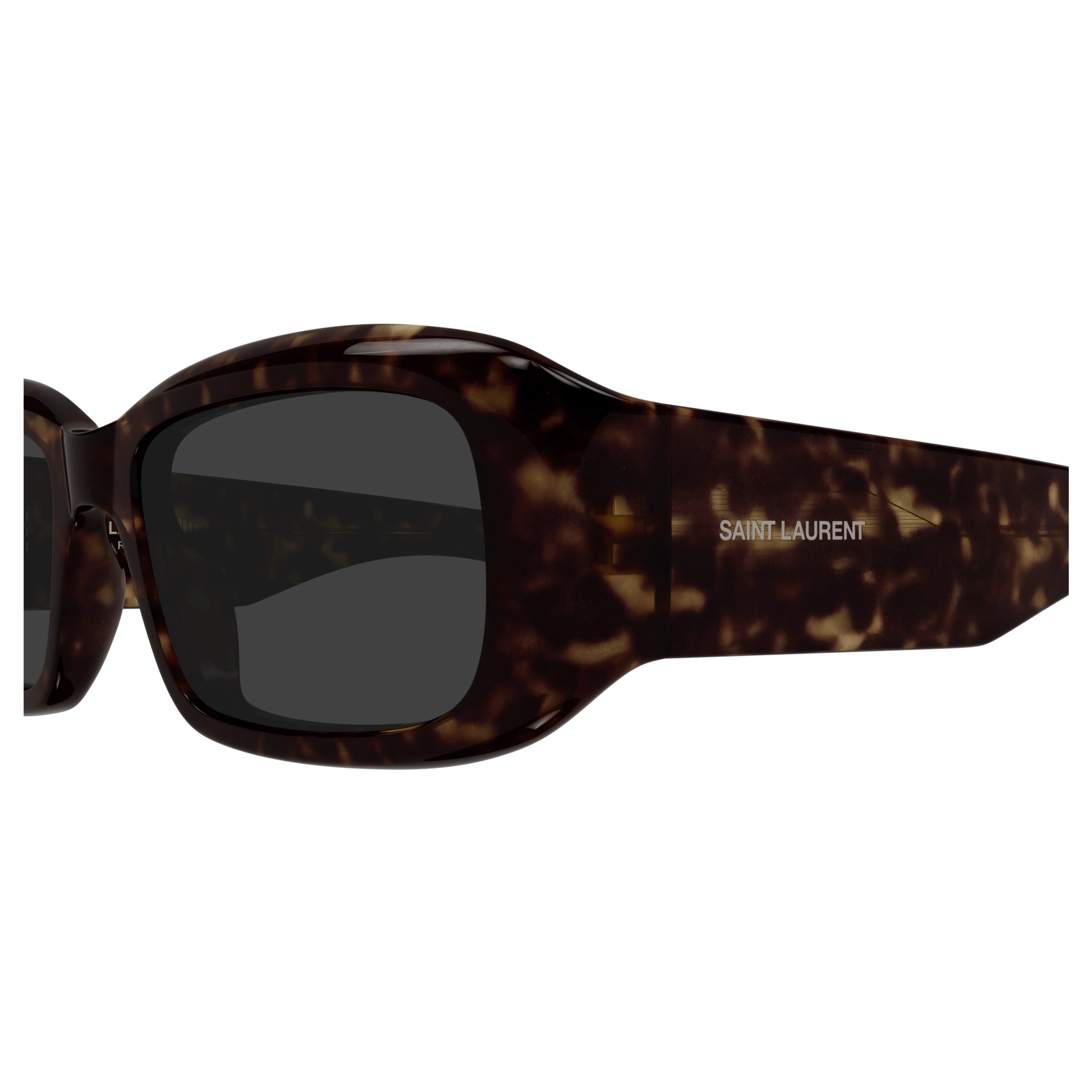 Sl 809 Rectangular Tortoiseshell Sunglasses