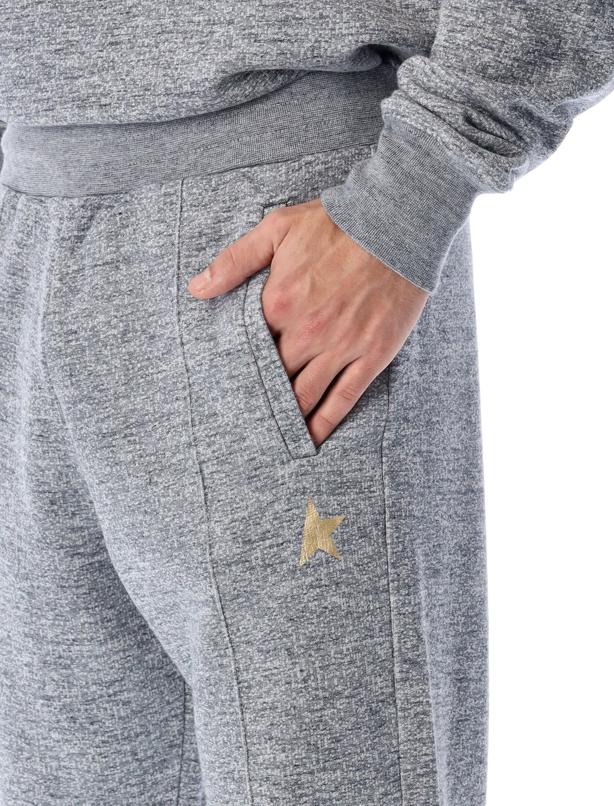 Heathered Grey Relaxed Fit Jogger Pants