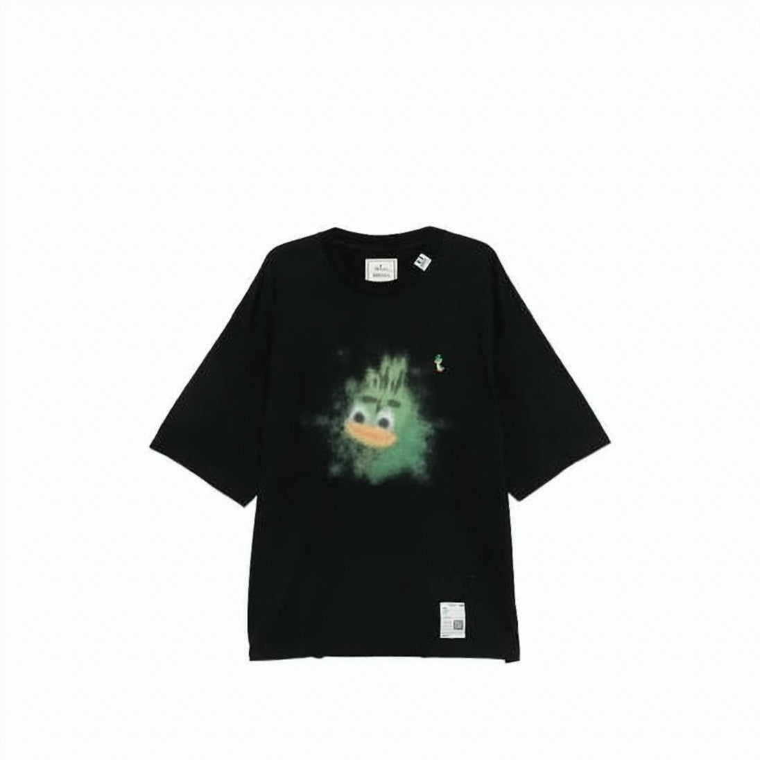 Oversized Short-Sleeve T-Shirt with Cartoon Graphic