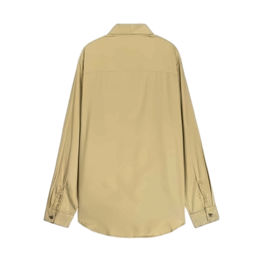 Long-Sleeve Casual Shirt with Classic Collar