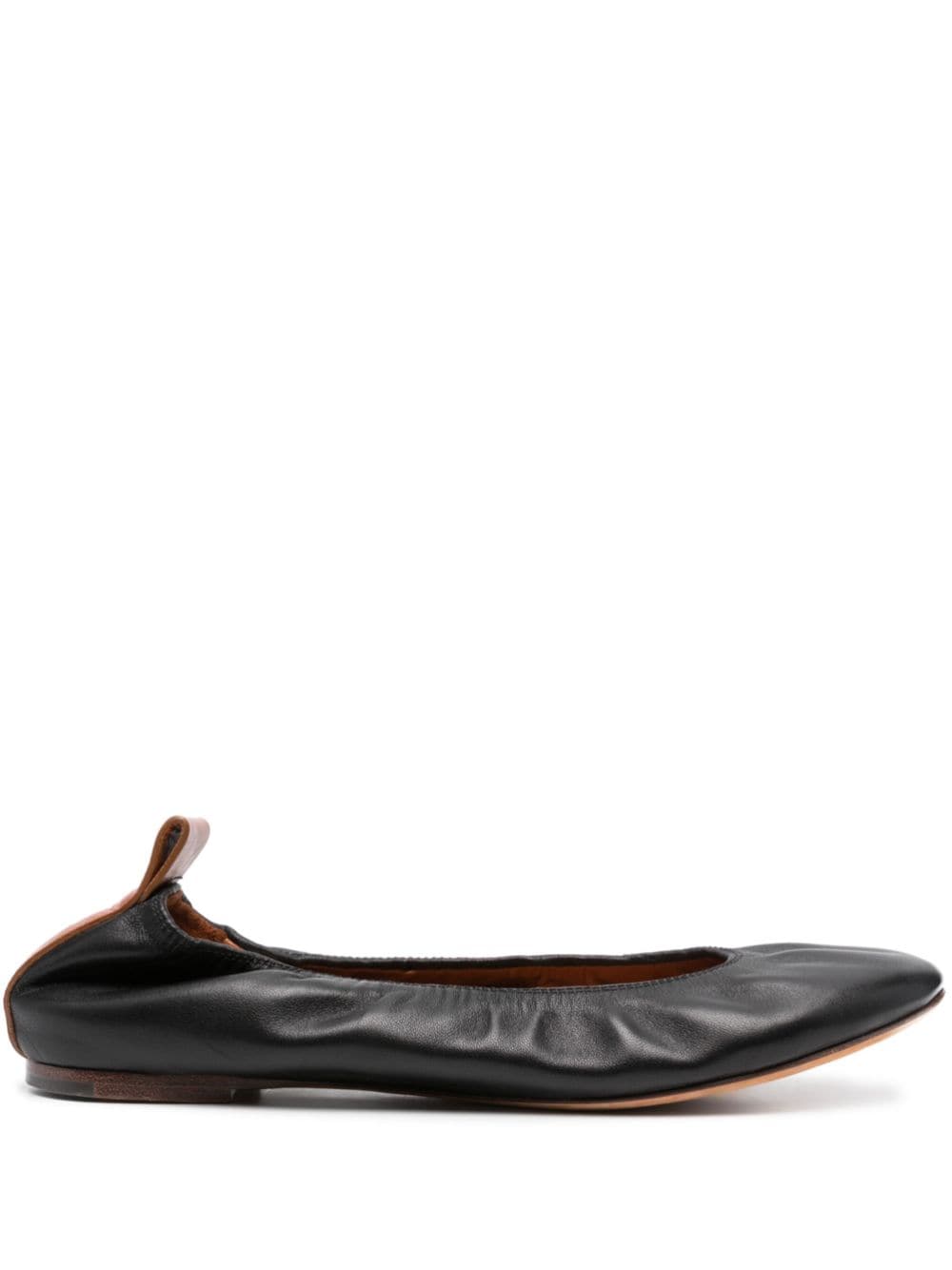Calf Leather Flats