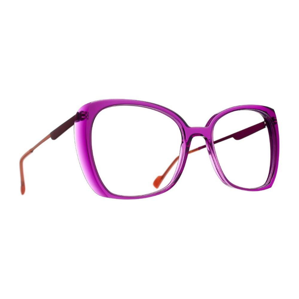 Butterfly-Shape Eyeglasses with Purple Gradient