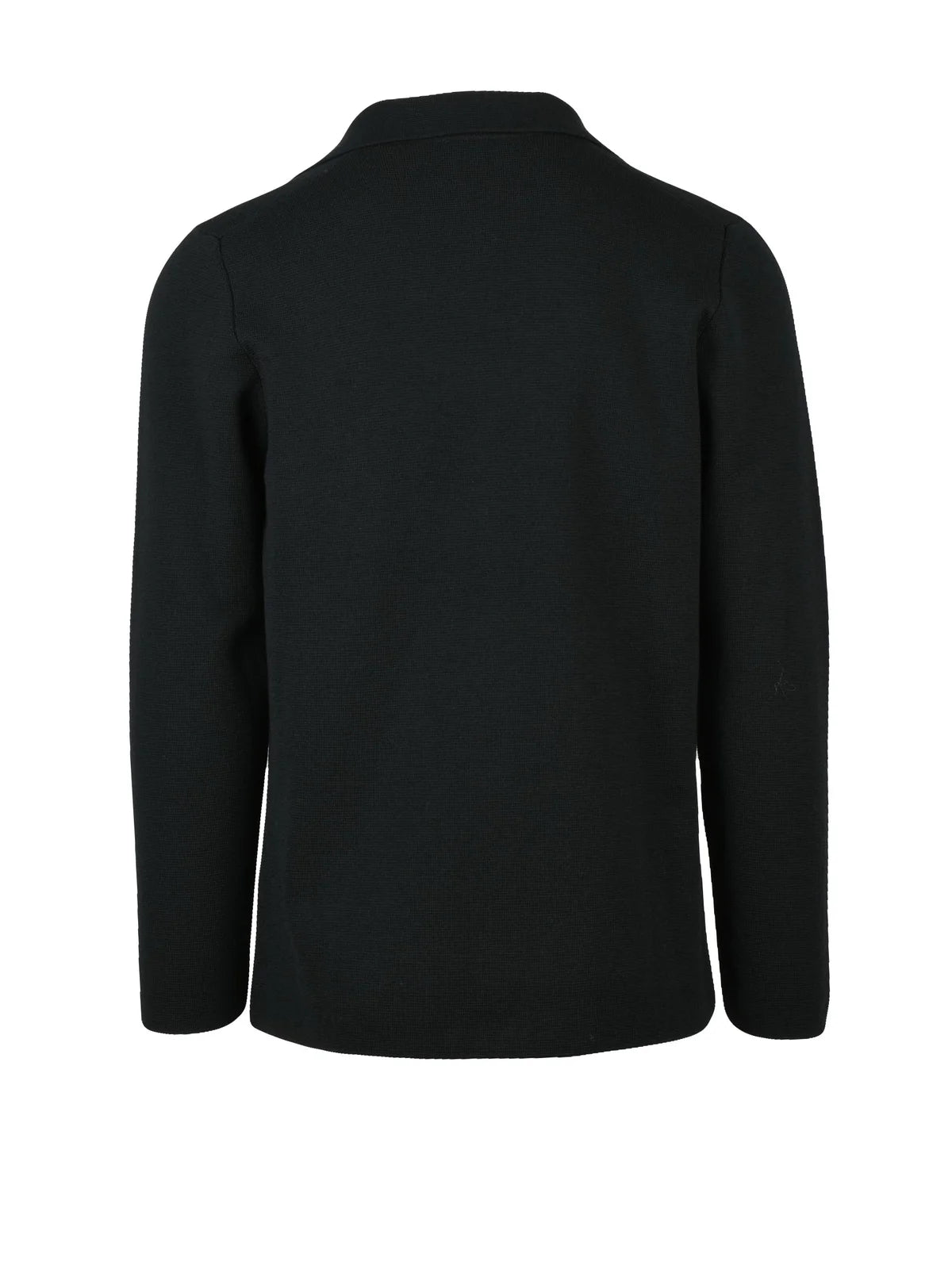 Black Wool Acrylic Men's Wool Acrylic Jacket
