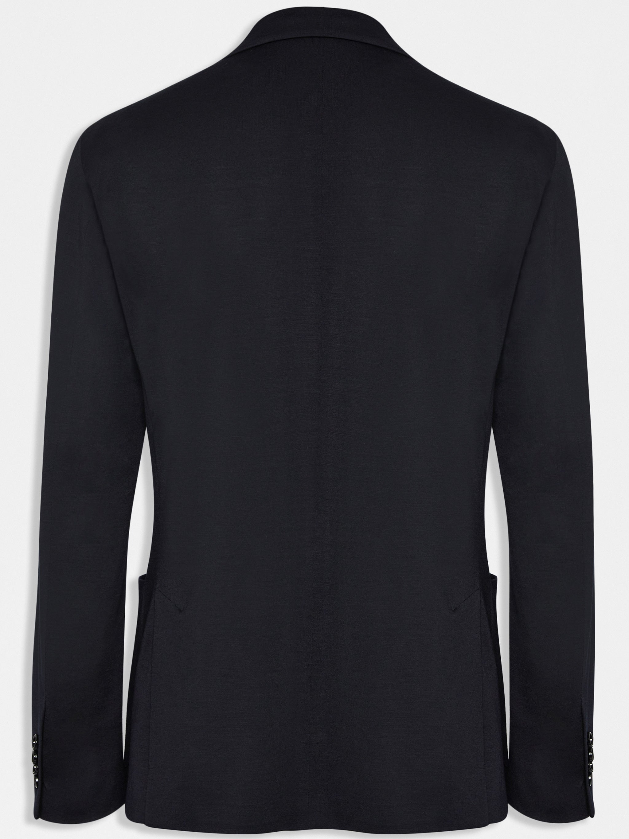 Black Easy Wear Drop Two-Piece Suit