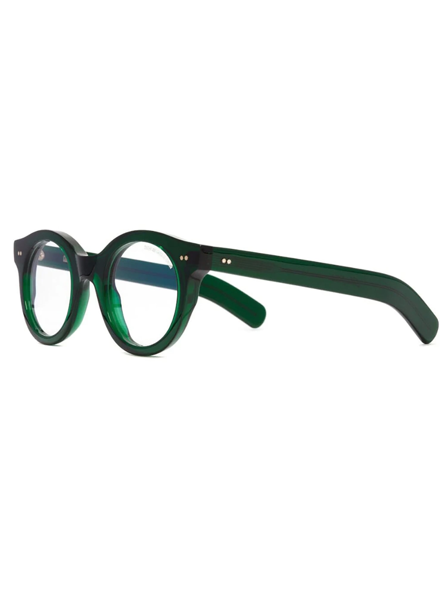 Oversized Cat-Eye Acetate Eyeglasses With Metal Accents