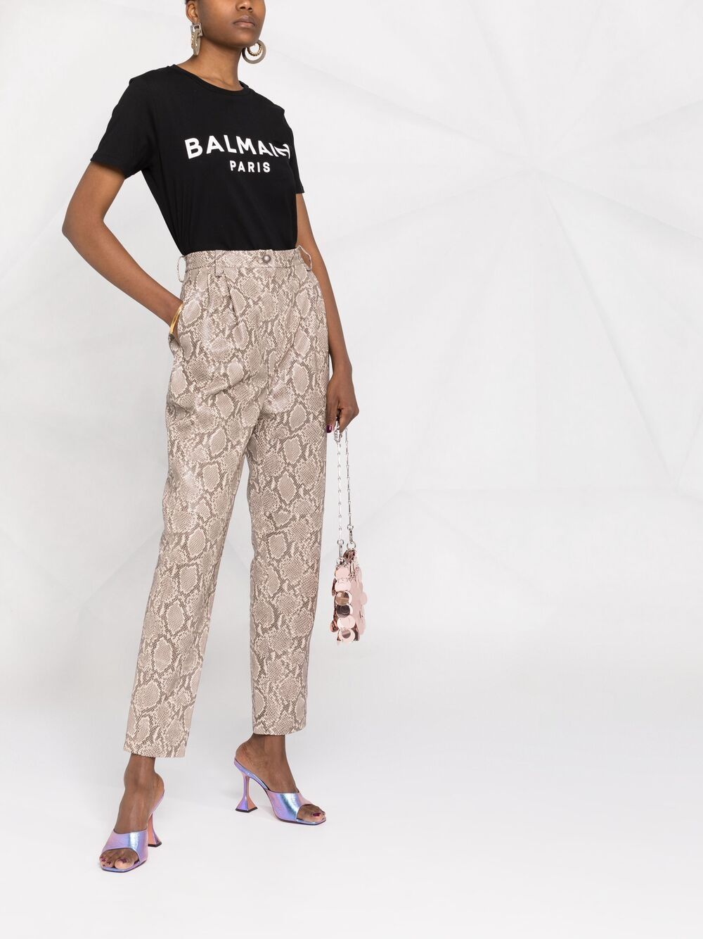 Short-Sleeved Cotton Top
