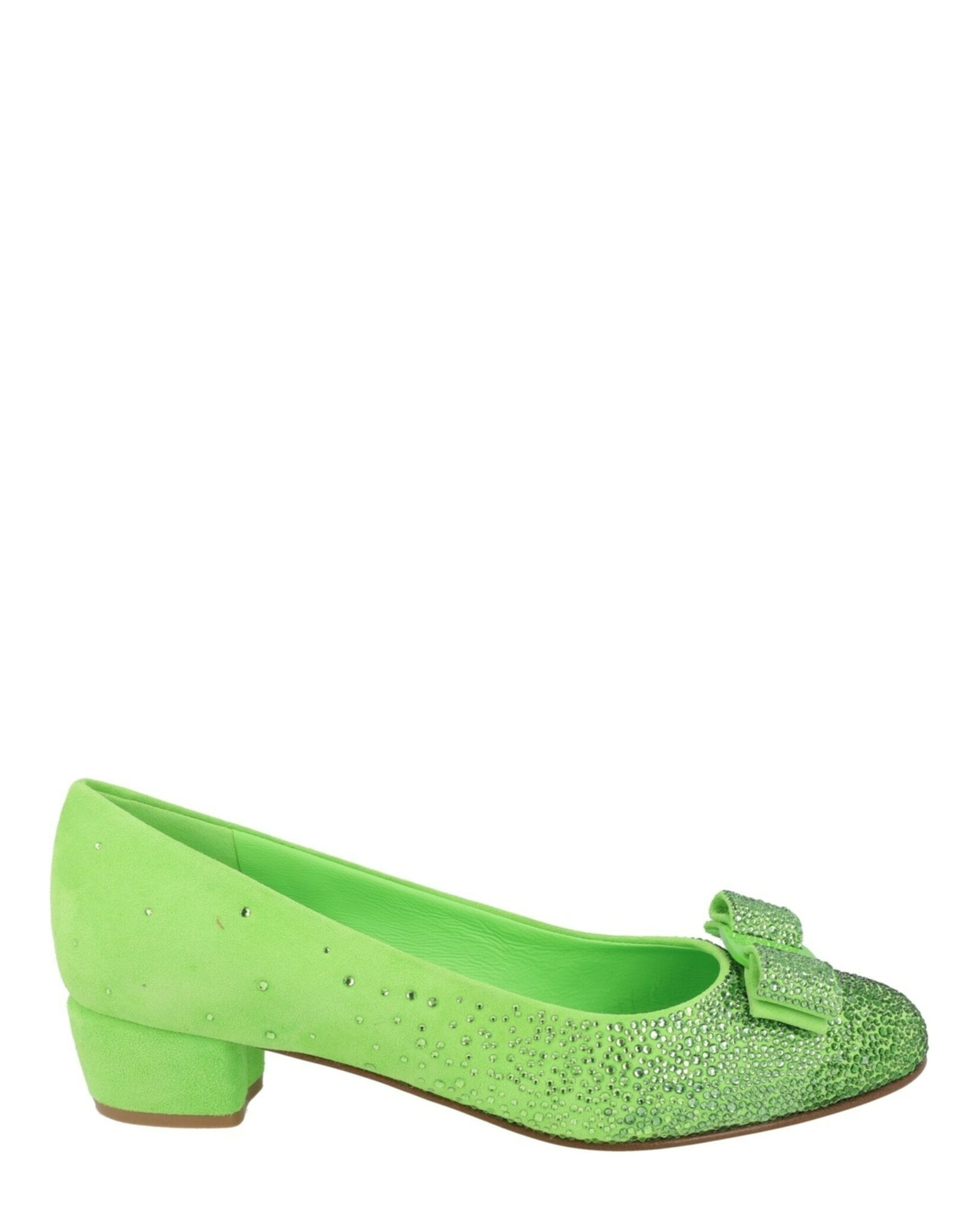 Vara Bow Crystal-Embellished Pumps