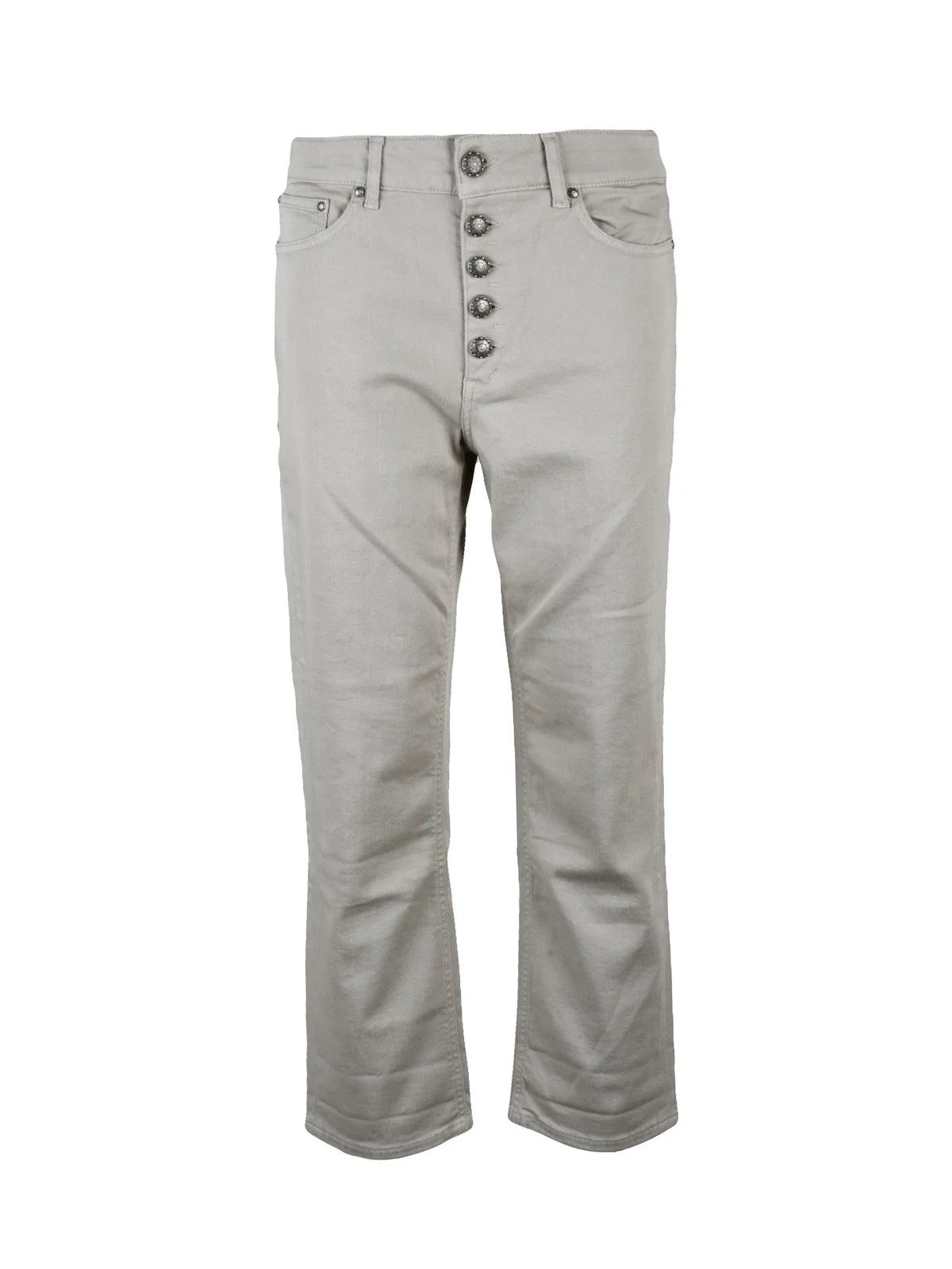 Beige Koons Cotton Elastomultiester Elastane Jeans