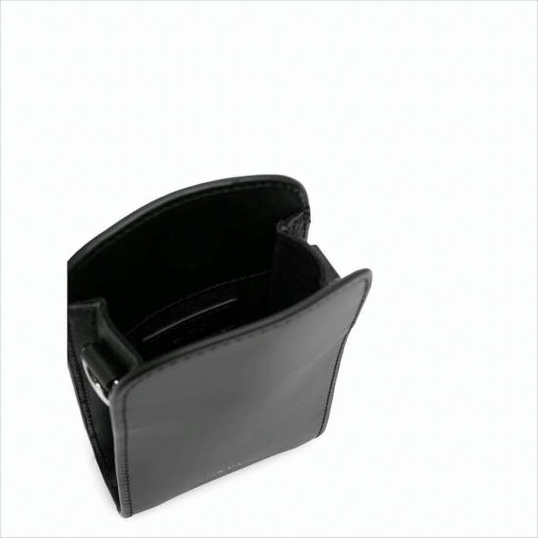 Rectangular Cowhide Leather Crossbody Bag
