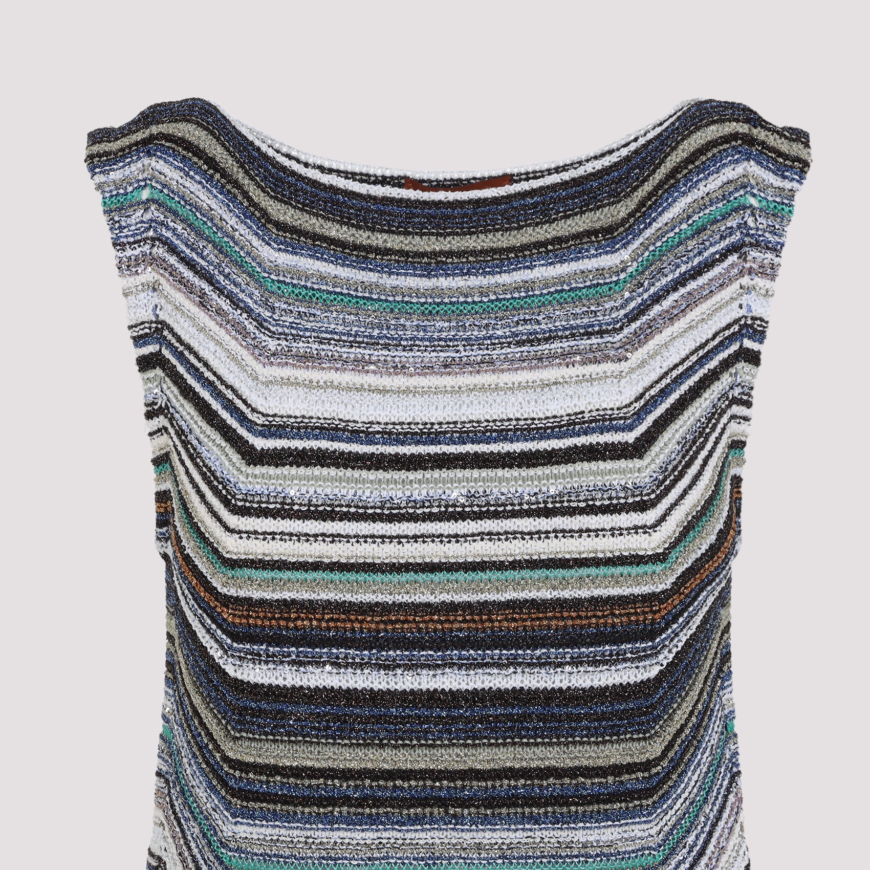 Vibrant Multicolor Striped Mini Dress