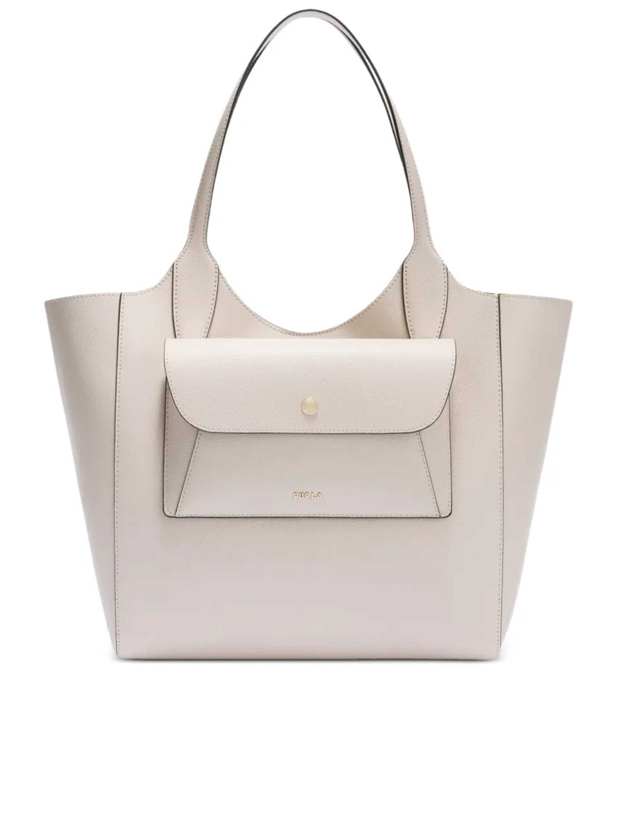 Lea M Tote Smooth Leather Structured Bag