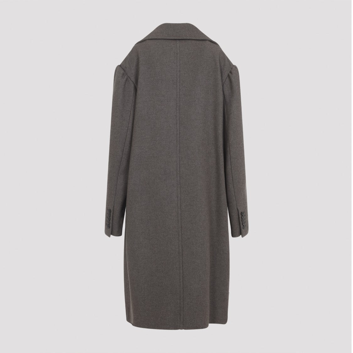 Wool Blend Coat – Nude, Neutral