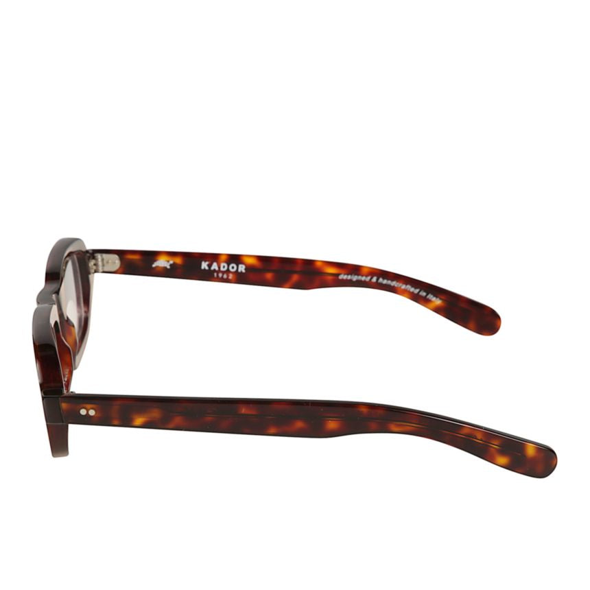 Roky Tortoiseshell Rectangle Frame Eyeglasses with Glossy Finish