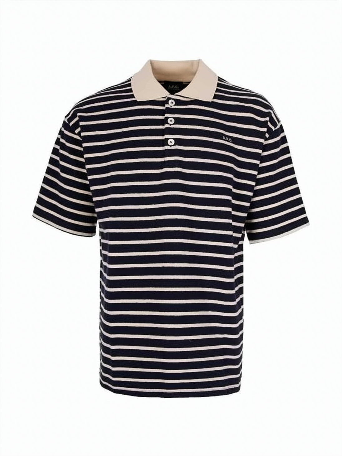 Classic Striped Polo Shirt