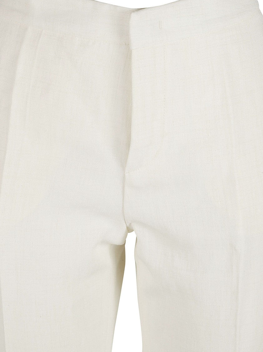Tailored Trousers With Streamlined Leg