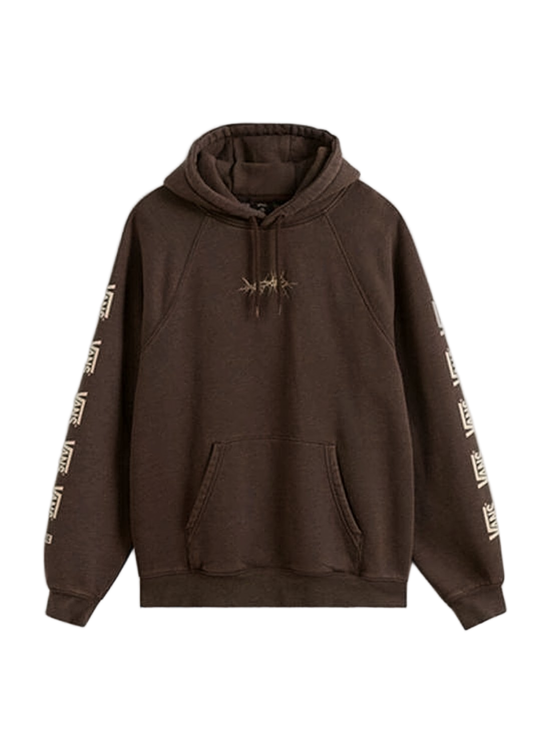 Relaxed Fit Brown Hoodie