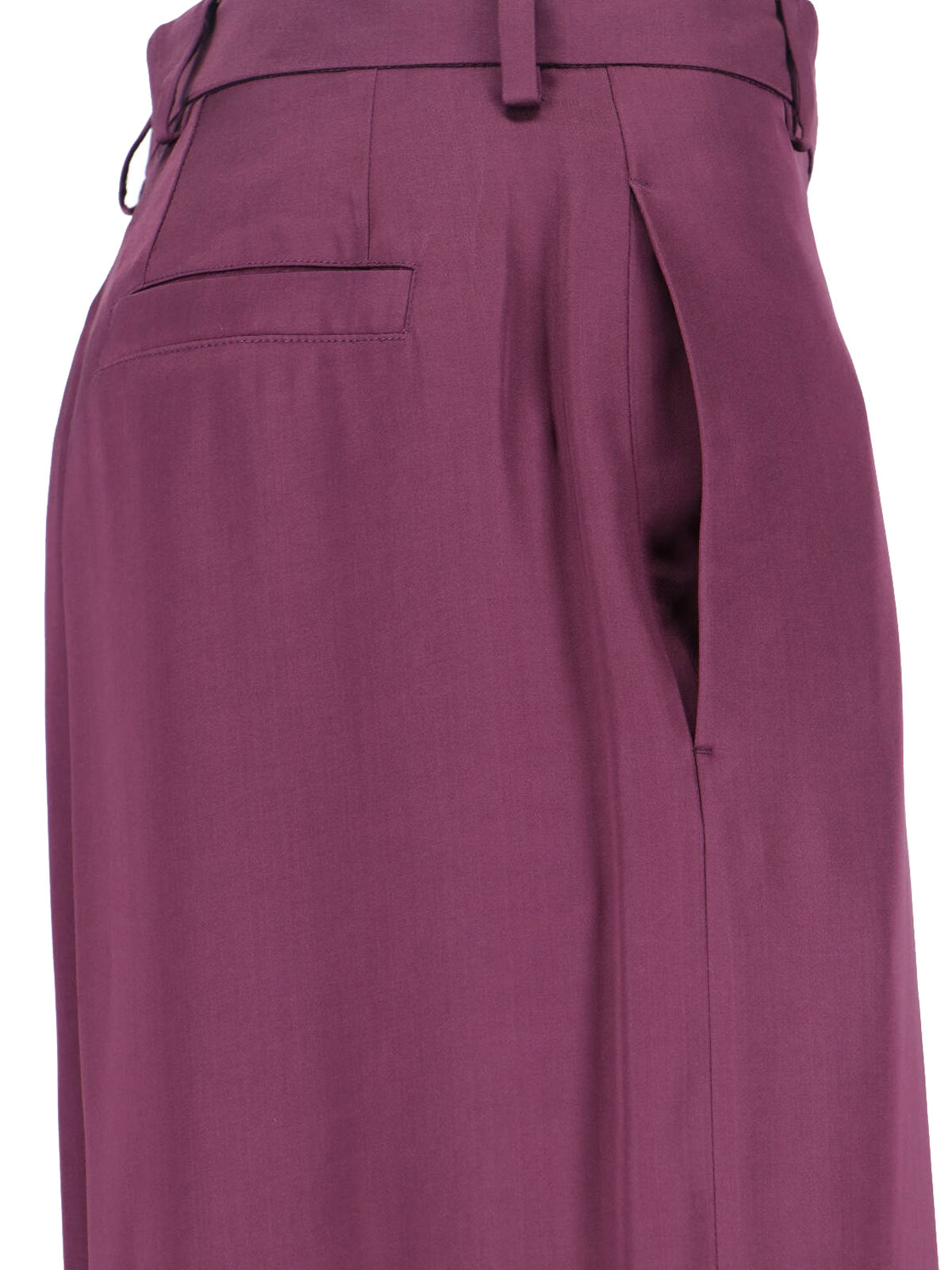 Purple Tailored Trousers