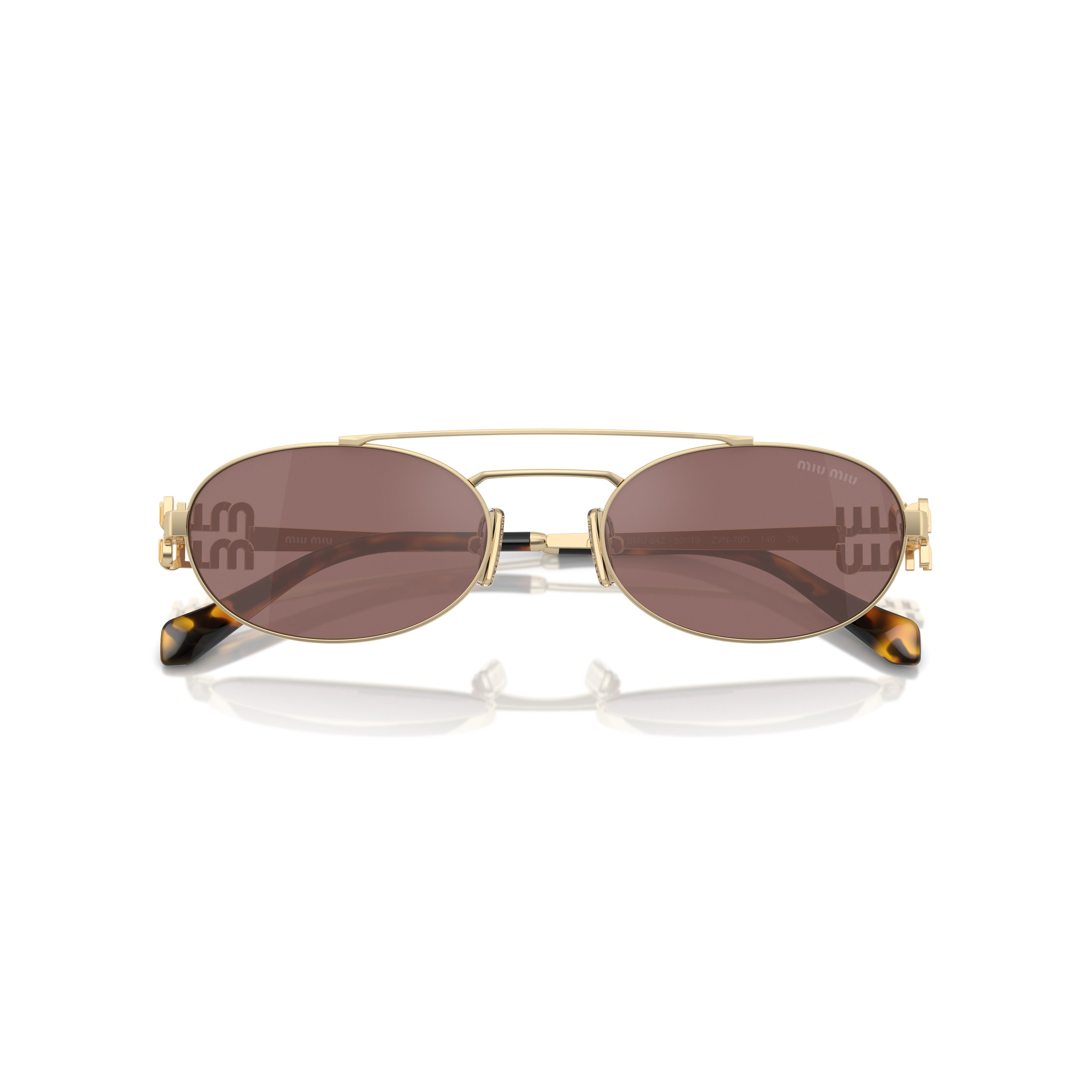 0mu 54zs Oval-Shaped Sunglasses