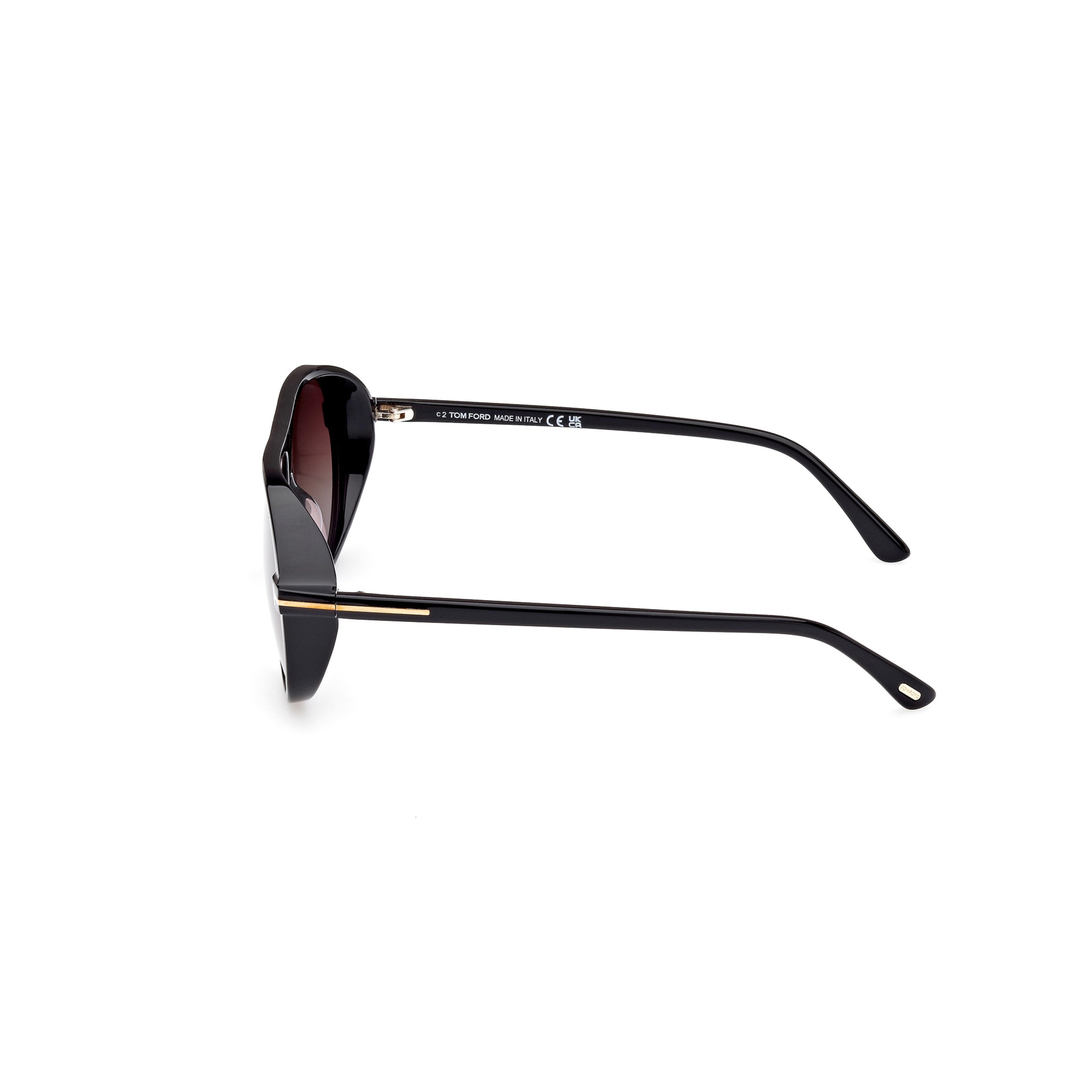 Aviator-Style Sunglasses with Gradient Lenses