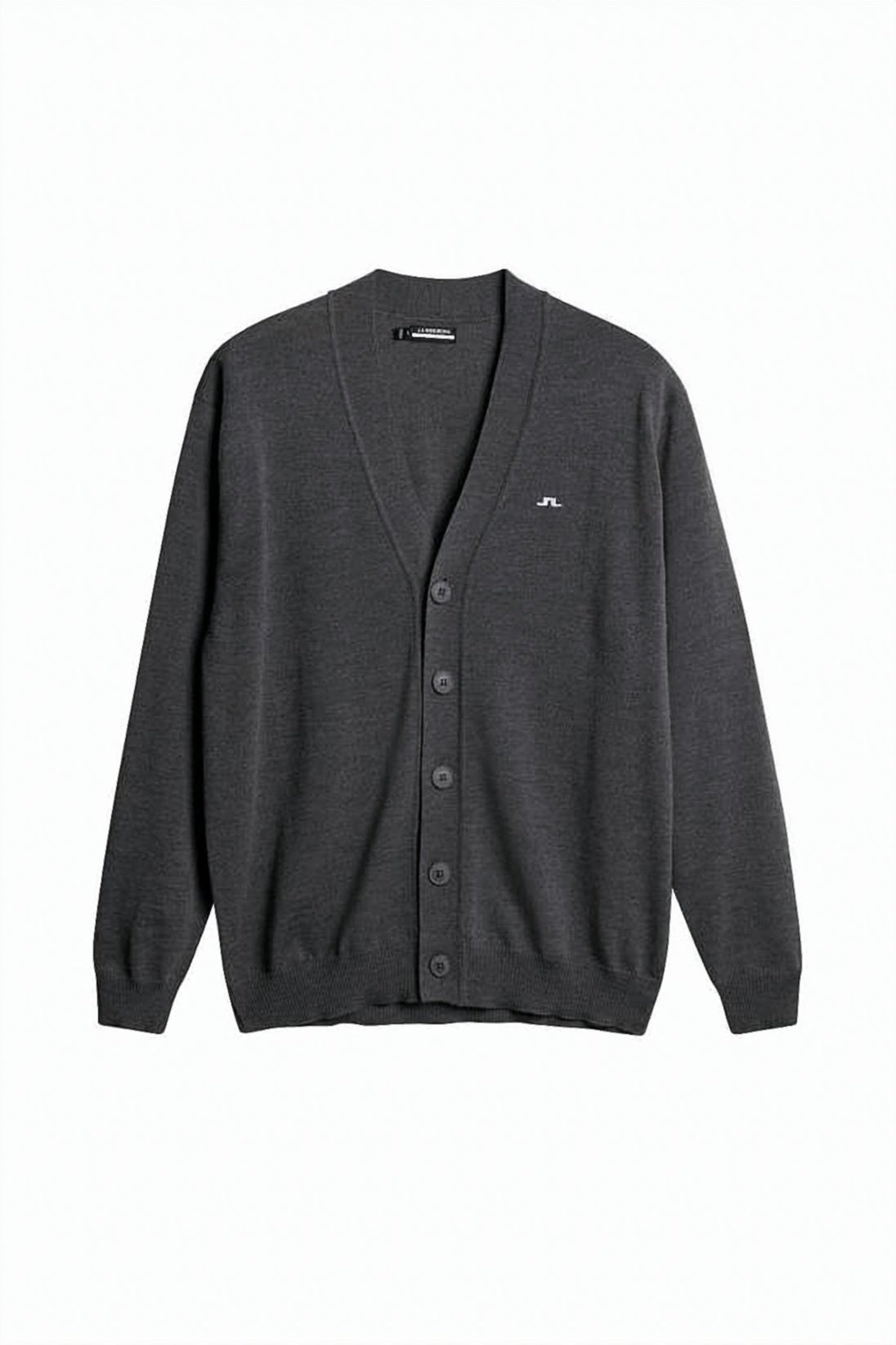 V-Neck Cardigan Sweater with Button-Down Front