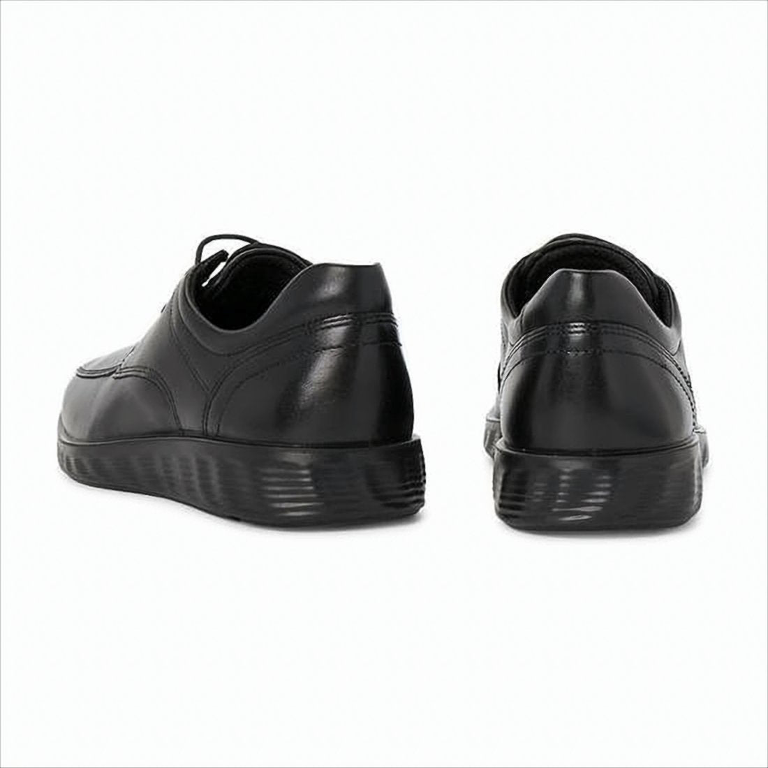 Lace-Up Shoes with Smooth Cowhide Leather Upper