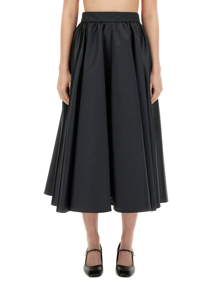 Midi Polyester Skirt