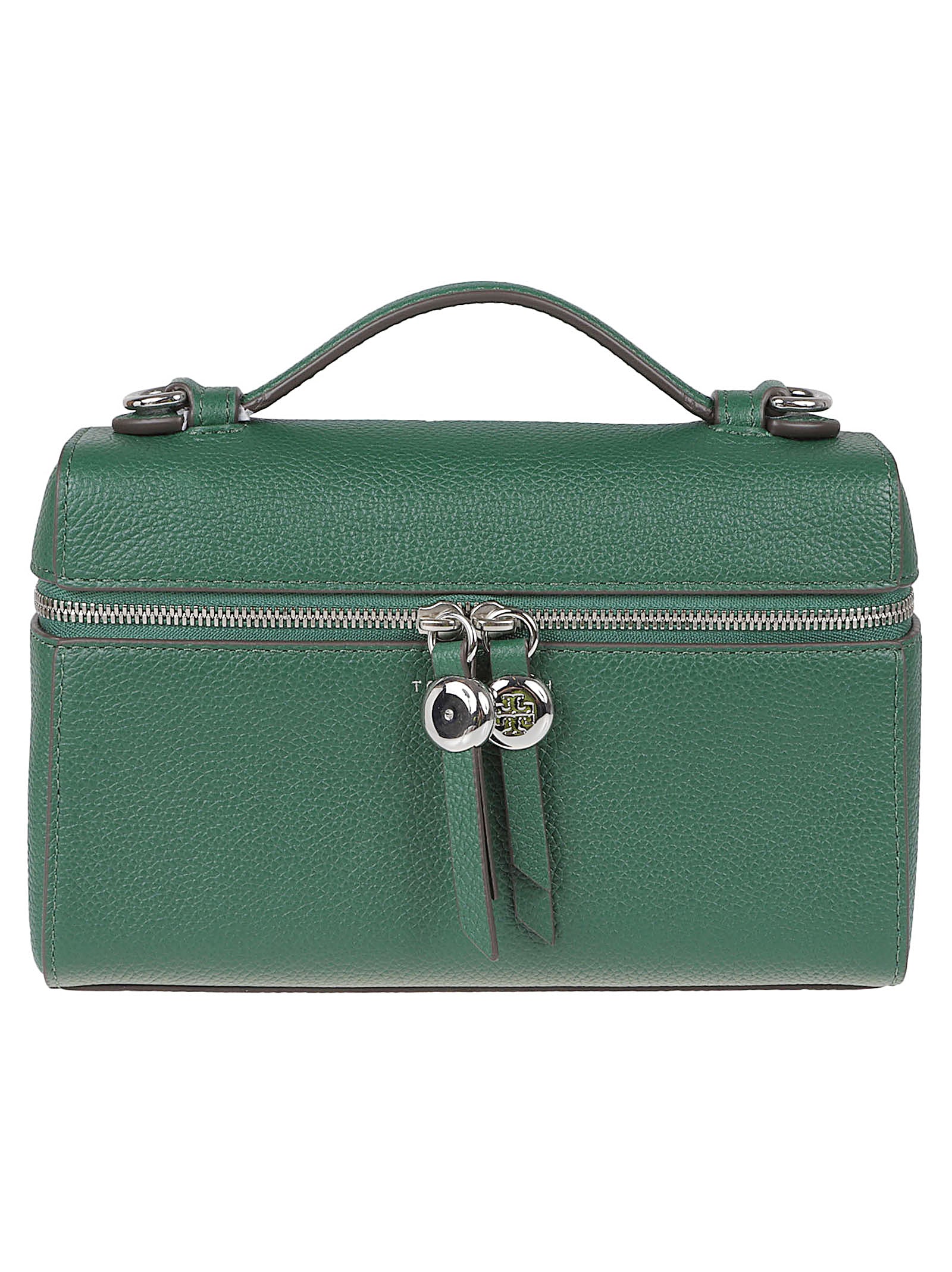 Compact Textured Leather Mini Bag