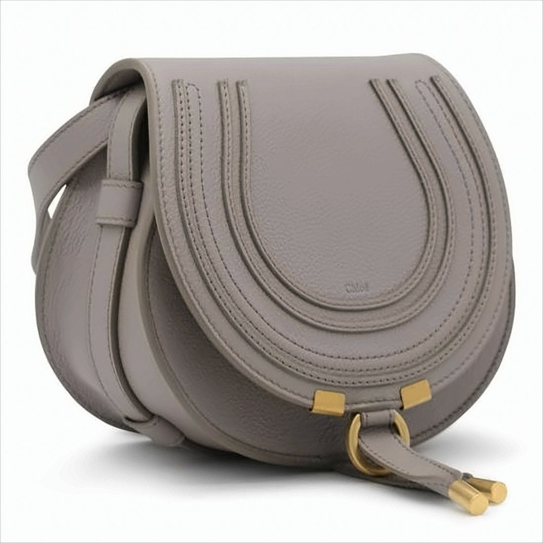 Textured Leather Crossbody Bag